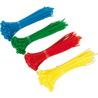 SEALEY Cable Tie Assortment 100 X 2.5mm Pack Of 200 | CT200 | GSF Car Parts