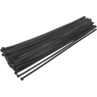SEALEY Cable Tie 650 X 12mm Black Pack Of 50 | CT65012P50 | GSF Car Parts
