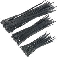 SEALEY Cable Tie Assortment Black Pack Of 75 | CT75B | GSF Car Parts