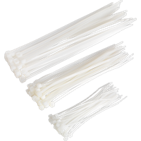 SEALEY Cable Tie Assortment White Pack Of 75 | CT75W | GSF Car Parts