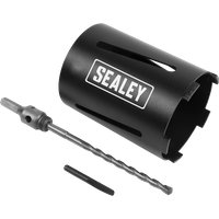 SEALEY Core-To-Go Dry Diamond Core Drill Ø117mm X 150mm | CTG117 | GSF Car Parts