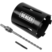 SEALEY Core-To-Go Dry Diamond Core Drill Ø127mm X 150mm | CTG127 | GSF Car Parts