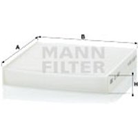 MANN Suzuki Baleno Cabin Filter - Particulate Filter | CU1827 | GSF Car Parts
