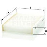 MANN Toyota Aygo Cabin Filter - Particulate Filter | CU20013 | GSF Car Parts