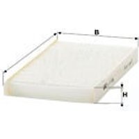 MANN Hyundai I800 Cabin Filter - Particulate Filter | CU21005-2 | GSF Car Parts