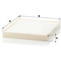 MANN Dodge Avenger Cabin Filter - Particulate Filter | CU2227 | GSF Car Parts