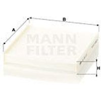 MANN Renault Captur Cabin Filter - Particulate Filter | CU22011 | GSF Car Parts