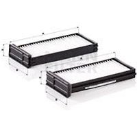 MANN Mitsubishi Carisma Cabin Filter - Particulate Filter | CU23000-2 | GSF Car Parts