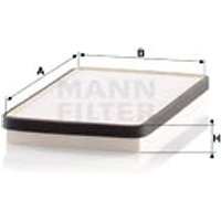 MANN Volvo Xc70 Cross Country Cabin Filter - Particulate Filter | CU2650 | GSF Car Parts