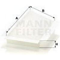 MANN Cabin Filter - Particulate Filter | CU3448 | GSF Car Parts
