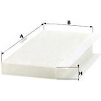 MANN Ford Courier Cabin Filter - Particulate Filter | CU3554 | GSF Car Parts