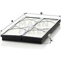 MANN Mercedes-Benz V-Class Cabin Filter - Particulate Filter | CU3759 | GSF Car Parts