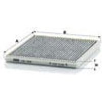 MANN Toyota Yaris Cabin Filter - Carbon | CUK1828 | GSF Car Parts