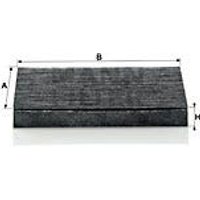MANN Mazda 2 Cabin Filter - Carbon | CUK2043 | GSF Car Parts