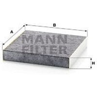 MANN Fiat 500 C Cabin Filter - Carbon | CUK20006 | GSF Car Parts