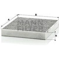 MANN Mitsubishi Eclipse Cross Cabin Filter - Carbon | CUK2141 | GSF Car Parts