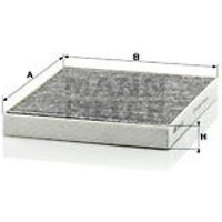 MANN Dodge Avenger Cabin Filter - Carbon | CUK2227 | GSF Car Parts
