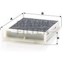 MANN Peugeot 107 Cabin Filter - Carbon | CUK2317 | GSF Car Parts