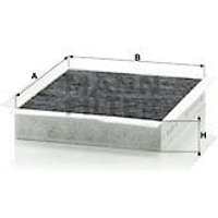 MANN Cabin Filter - Carbon | CUK2338 | GSF Car Parts