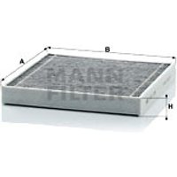 MANN BMW Z4 Cabin Filter - Carbon | CUK2339 | GSF Car Parts