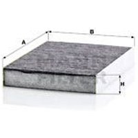 MANN Nissan Qashqai Cabin Filter - Carbon | CUK25003 | GSF Car Parts