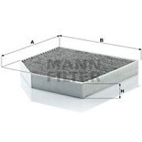 MANN Audi Rs6 Cabin Filter - Carbon | CUK2641 | GSF Car Parts