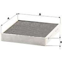 MANN Audi A1 Cabin Filter - Carbon | CUK26010 | GSF Car Parts