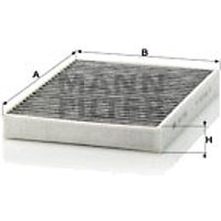 MANN BMW 5 Series Cabin Filter - Carbon | CUK2736-2 | GSF Car Parts