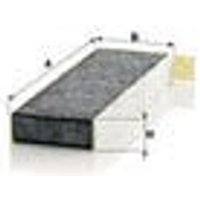 MANN Citroen Berlingo Multispace Cabin Filter - Carbon | CUK29003-2 | GSF Car Parts