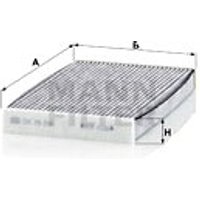MANN Vauxhall And Opel Crossland/crossland X Cabin Filter - Carbon | CUK29008 | GSF Car Parts