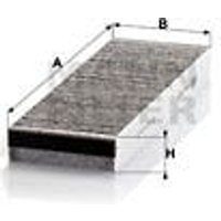 MANN Audi R8 Cabin Filter - Carbon | CUK3023-2 | GSF Car Parts