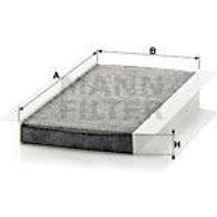 MANN Saab 9-3 Cabin Filter - Carbon | CUK3337 | GSF Car Parts