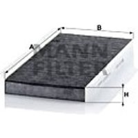 MANN Mercedes-Benz A-Class Cabin Filter - Carbon | CUK4054 | GSF Car Parts