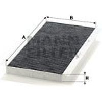 MANN Land Rover Range Rover Cabin Filter - Carbon | CUK5366 | GSF Car Parts