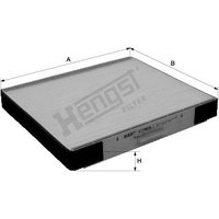 Cabin Filter - Particulate Filter HENGST Fits: HYUNDAI MATRIX (FC)