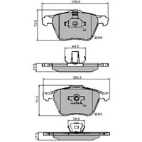 DRIVETEC Volvo Xc90 Front Brake Pads | PAD1787 | GSF Car Parts