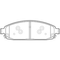 DRIVETEC Jeep Grand Cherokee Front Brake Pads | PAD1931 | GSF Car Parts