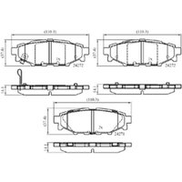DRIVETEC Toyota Gt 86 Rear Brake Pads | PAD1999 | GSF Car Parts