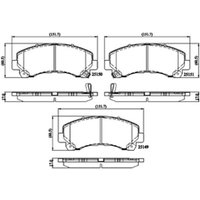 DRIVETEC Isuzu Rodeo Front Brake Pads | PAD2229 | GSF Car Parts