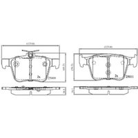 DRIVETEC Skoda Kodiaq Brake Pads | PAD2697 | GSF Car Parts