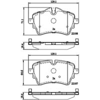 DRIVETEC BMW 2 Series Active Tourer Front Brake Pads | PAD2717 | GSF Car Parts