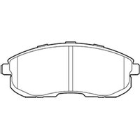 DRIVETEC Nissan Cube Front Brake Pads | PAD3245 | GSF Car Parts