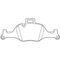 DRIVETEC BMW X5 Front Brake Pads | PAD3299 | GSF Car Parts