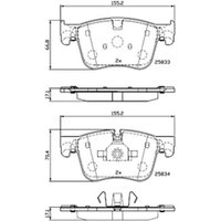 DRIVETEC Peugeot 5008 Front Brake Pads | PAD3384 | GSF Car Parts