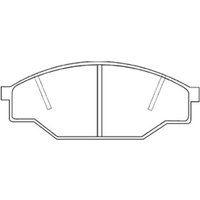 DRIVETEC Toyota Hiace Front Brake Pads | PAD538 | GSF Car Parts