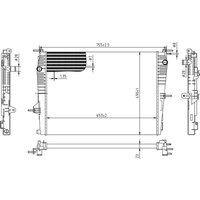 Radiator DRIVETEC Fits: VAUXHALL CORSA