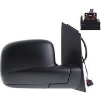 Rh Mirror - Electric Heat Black DRIVETEC Fits: VOLKSWAGEN CADDY