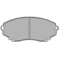 Delphi Mazda Bongo Friendee Front Brake Pads | LP1095 | GSF Car Parts
