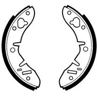 Delphi Austin-Healey Sprite Brake Shoe Set | LS1415 | GSF Car Parts