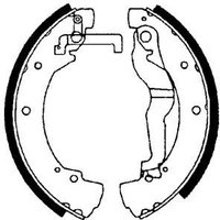 Delphi Volkswagen Transporter T4 Brake Shoe Set | LS1656 | GSF Car Parts